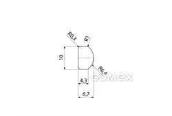 SILIKONPROFILE D-FORM